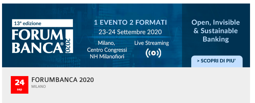 Forum Banca 2020